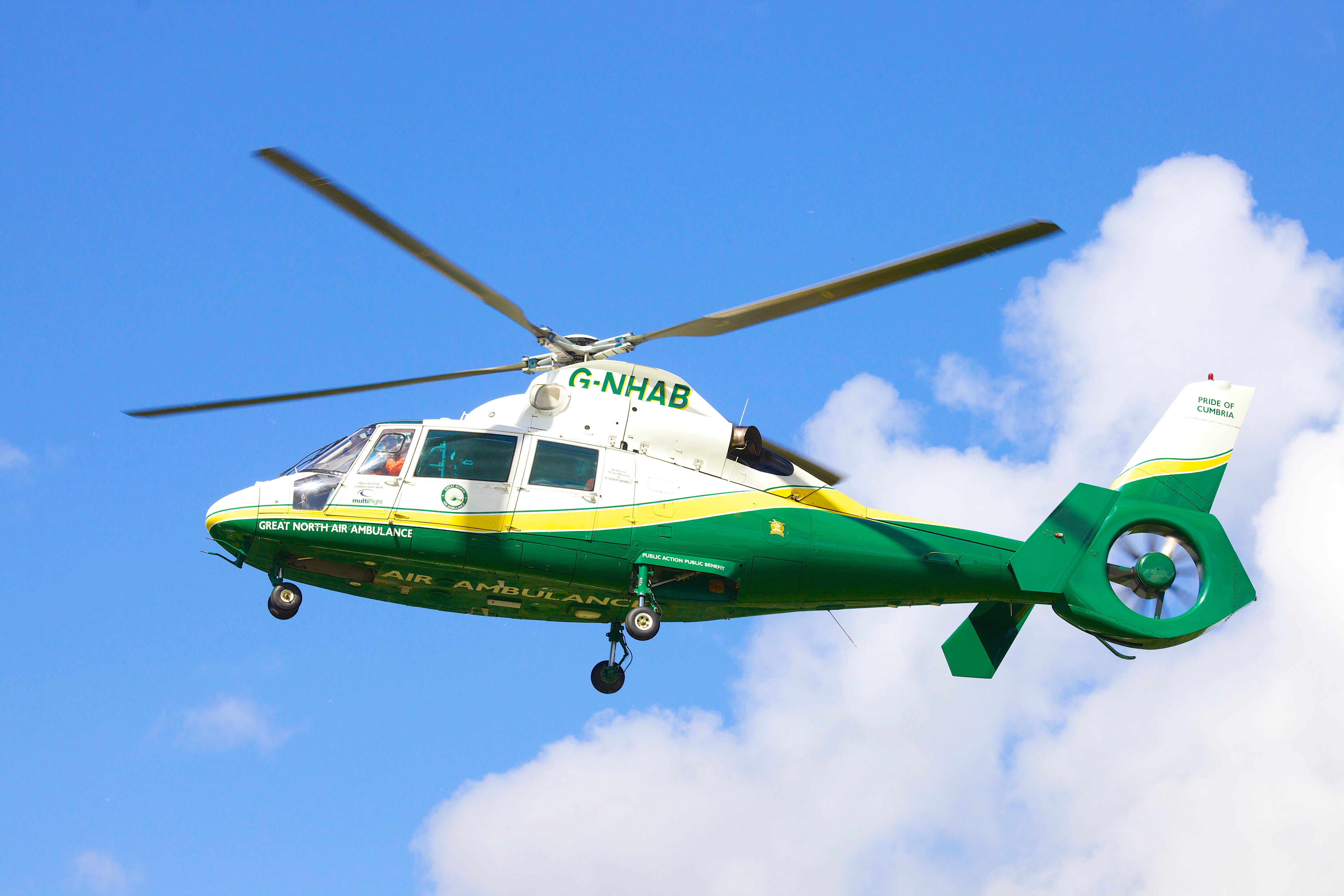 Great North Air Ambulance Service In North Yorkshire Rated 'outstanding'